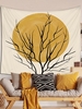 Sunset and Dead Tree Print Tapestry