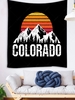 Sunset Colorado Graphic Tapestry