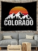 Sunset Colorado Graphic Tapestry