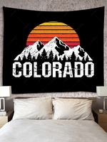 Sunset Colorado Graphic Tapestry