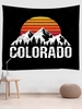 Sunset Colorado Graphic Tapestry