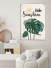Sunshine Leaves Print Wall Hanging Tapestry