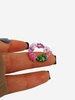 Sweet Colored Beads Flower Pattern Elastic Ring