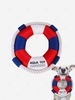 Swimming Ring Shape Bite Resistant Pet Sounding Toy