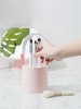 Swivel Faux Pearls Dustproof Make Up Brush Holder Storage Box