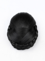 Synthetic Clip In Chignon with Braid Hair