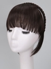 Synthetic Hairband Full Bang with Sideburns