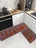 Tableware Pattern Kitchen Mat
