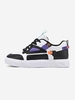 Tape Decor Lace Up Skate Shoes