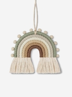 Tassel Design Colorful Rainbow Shape Wall Hanging Decoration