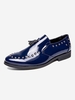 Tassel Rivet Leather Loafers