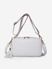Tassels Decor Zipper Crossbody Bag