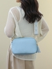 Tassels Decor Zipper Crossbody Bag