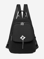 Tassles Decor Nylon Mini Backpack