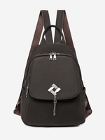 Tassles Decor Nylon Mini Backpack