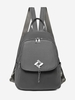 Tassles Decor Nylon Mini Backpack