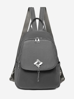 Tassles Decor Nylon Mini Backpack
