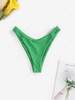 Textured Bikini Bottom L Green