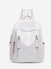 Textured Casual Student Backpack