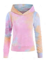 Tie Dye Pullover Hoodie S