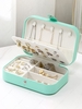 Two-layer Velvet Jewelry Storage Box