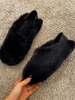 Two Way Plush Slip On Flat Shoes