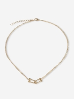 U-shaped Chain Layered Necklace