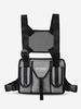 UNISEX Hip Hop Multifunction Streetwear Techwear Cargo Vest Chest Bag