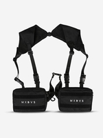 UNISEX Multifunction Hip-hop Techwear Harness Cargo Vest Chest Bag Streetwear Tactics Waist Pack