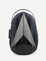 USB Charging Port Waterproof Anti-theft Lock Chest Bag