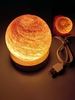 USB Plug-in Planet Night Light with Wood Stand