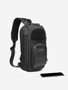 USB Port and Coded Lock Design Outdoor Multifunction Chest Bag