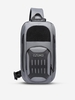 USB Port and Coded Lock Design Outdoor Multifunction Chest Bag