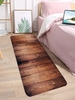 Vintage Wooden Grain Area Floor Rug