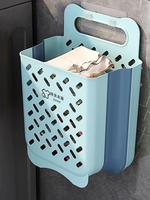 Wall Hanging Folding Laundry Storage Basket