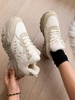Warm Thermal Fleece Lined Lace Up Chunky Sneakers
