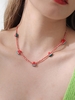 Watermelon Pendant Bead Necklace