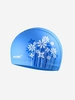Waterproof Breathable Plant Print Swimming Cap