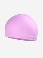 Waterproof Breathable PU Coated Solid Color Swimming Cap