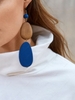 Wood Drop Earrings