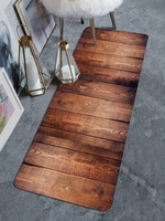 Wood Print Floor Mat