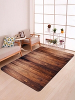 Wood Print Floor Mat