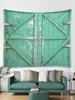 Wooden Door Print Tapestry