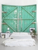 Wooden Door Print Tapestry