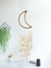 Wooden Moon Shell Wind Chimes