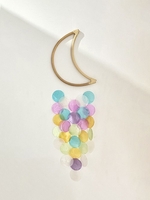 Wooden Moon Shell Wind Chimes