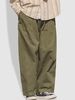 Y2K Aesthetic Drawstring Pocket Baggy Pants Xl Camouflage green