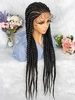 zaful 11 Strand Braid Hair Full Lace Synthetic Wig