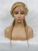 zaful 13*1 Lace Front Synthetic Wig with Braid Hair Bunches