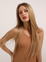 zaful 13*1 T-type Lace Front Long Silky Straight Synthetic Wig